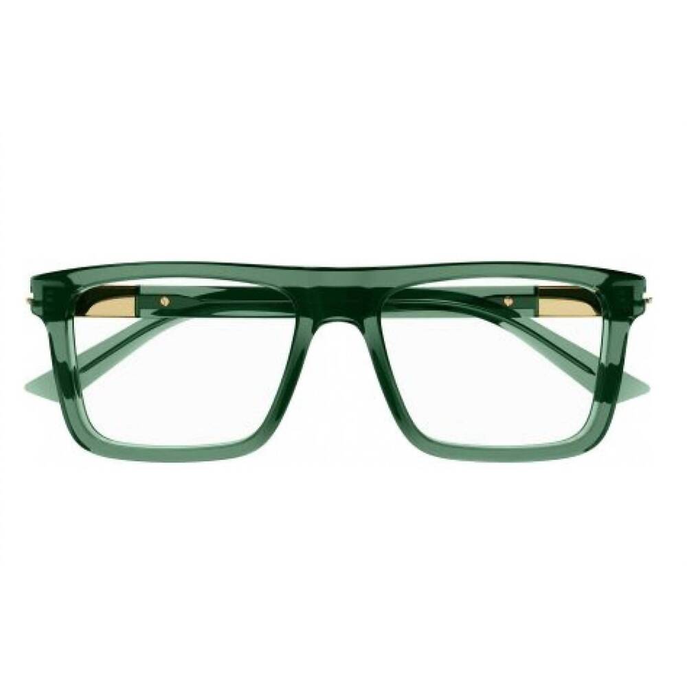 NEW GUCCI men's gg1504o square eyeglasses in green - Picture 2 of 3